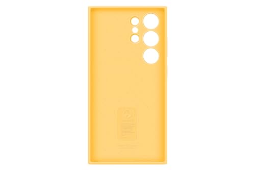Image of Samsung Galaxy S24 Ultra 5G Silicone Case, Yellow