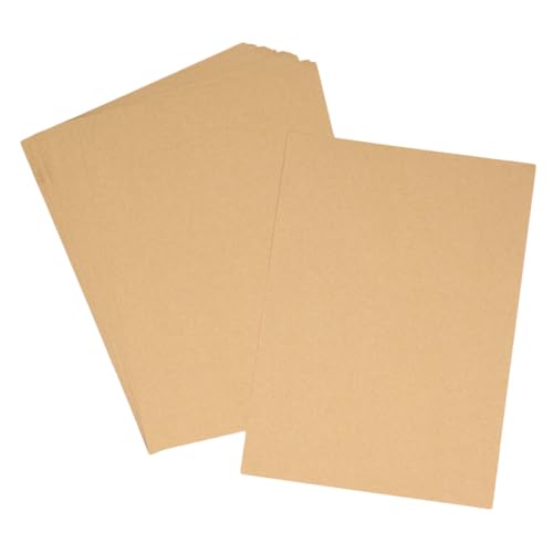 Papier Kraft Marron pour impression et emballage - 100 feuilles unies