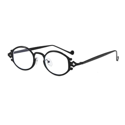Lunettes de soleil œil de chat de luxe en métal noir aux finitions géométriques