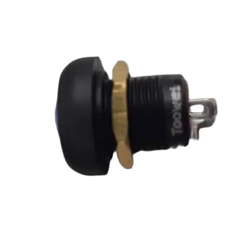 Interruptor de botón pulsador para reparar paneles eléctricos con reset de 12 mm 4
