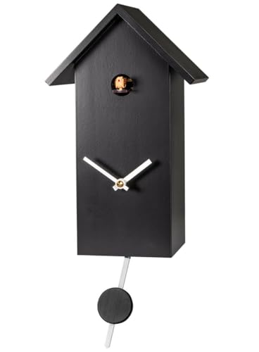 Engstler Modern Quartz Cuckoo Clock with Cuckoo Call