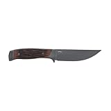 Old Timer Frontier Series Knife with 7Cr17 Steel Blade, Luxewood Composite Handle, Traditional Look for Hunting, EDC, Farming