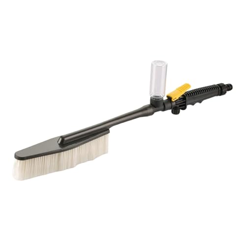 Oshhni Ripasso automatico della spazzola per lavaggio in auto rapido collegare la spazzola per la pulizia del tubo da giardino con distributore di sapone per