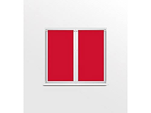 Soleil d'Ocre 044541 Dolly Paire de Brise Bise Polyester Rouge 60 x 120 cm