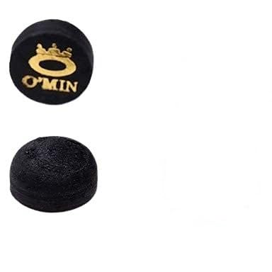 ABA Original Leather Billiard Cue Tip for Snooker and Pool cue Stick by Omin (Omin Black (10mm) 2Pcs)-picture-27