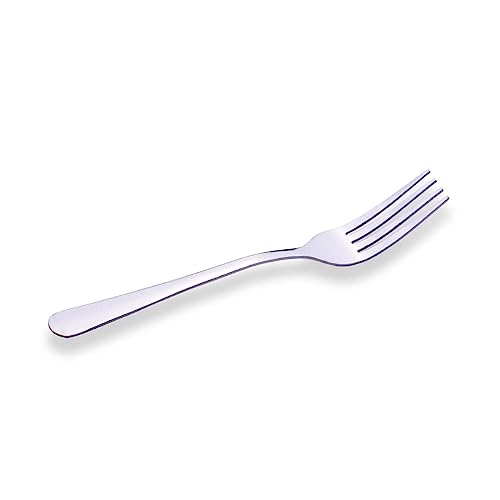 La Mejor Recopilación de Tenedor Top 10. 47 Vianca, Tenedor De Mesa de acero inoxidable, Colección Lisa, incluye 12 piezas