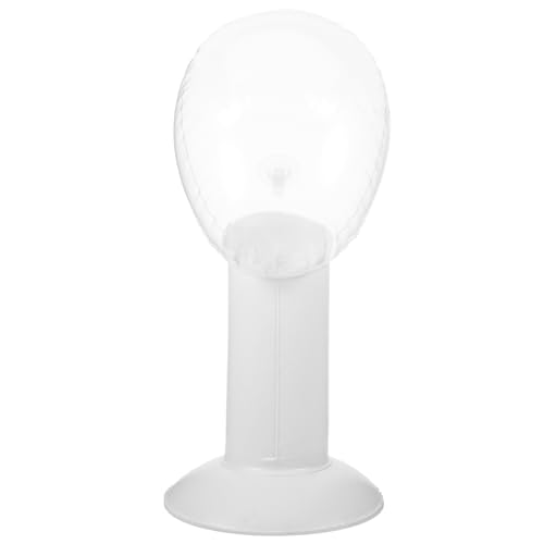 Homoyoyo Inflatable Mannequin Head Versatile Wig Display Stand for Styling Hat Holder and Adornment Practice Lifelike Appearance for Salon Home Use