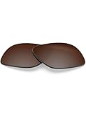 BLAZERBUCK Polycarbonate Polarized Replacement Lenses for Oakley Wingback OX5089 - Vivid Bronze AR Coated