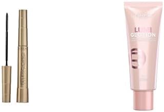L'ORÉAL PARIS Seti | Telescopic Maskara - Siyah x1 + Glotion All-In-One Doğal Işıltı Aydınlatıcı Losyon - 901 Fair Glow x1