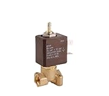 Elettrovalvole JYZ-3F4 Normalmente Chiuso N/C 2/3 Vie AC 220V G1/8\' Ottone Macchine for il Caffè A Vapore Aria Acqua 2 Posizione 3 Vie Elettrovalvola Elettrica