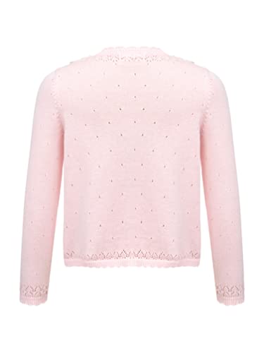 Kids Girls' Long Sleeve Lace Bolero Cardigan Shrug Flower Girl Dress Cover up Applique Outerwear2