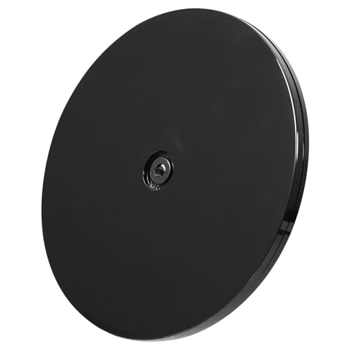 SWOOMEY Placa Giratoria de 360 Grados para Pasteles Rotación Suave, Soporte de Plástico Negro sin Instalación, Adecuado para Accesorios de Pastelería en Cocina