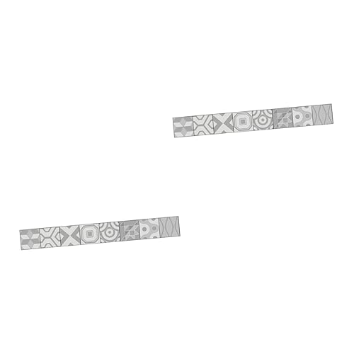 DOITOOL 2 pçs adesivos de parede de flores adesivo de flor papel de parede vintage adesivos de papel