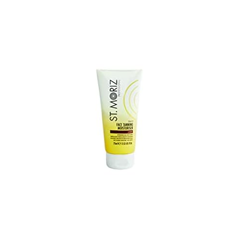 St Moriz Professional Daily Face Tanning Moisturiser with Aloe Vera & Vitamin E, Gradual Vegan Fake Tan, Medium (75ml) Cover