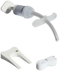 BJ60NFPS40 - Smiths Medical Bivona Uncuffed Neonatal FlexTend Plus Tracheostomy Tube 4 mm