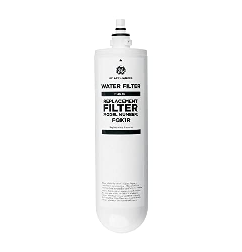 Image of GE Single Stage Under Sink Replacement Filter, Fits GE GXK140TNN and GXULQK systems, Reduces Lead, Chlorine & Other Impurities for Better Water, Easy Install, Twist & Lock Design, FQK1R