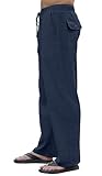 pantalones verde menta hombre Adecuado Para Cualquier Ocasión - Pantalones largos verano hombre pantalones anchos hombre, diseño clásico, fácil de combinar con camiseta o camisa, adecuado para el ocio diario, playa, vacaciones, fitness, jogging, yoga, senderismo, etc como pantalones playa, pantalones casual, pantalones de vestir hombres, pantalones yoga, pantalones chandal y pantalones deportivos.
