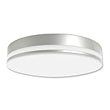 Good Earth Lighting Vista 14-Inch LED Ceiling Light Fixture, Dimmable Flush Mount, 2200 Lumens, 100W...