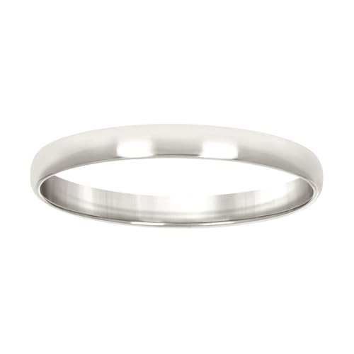 Alliance en argent 925 massif anneau de mariage 3 mm pour le quotidien