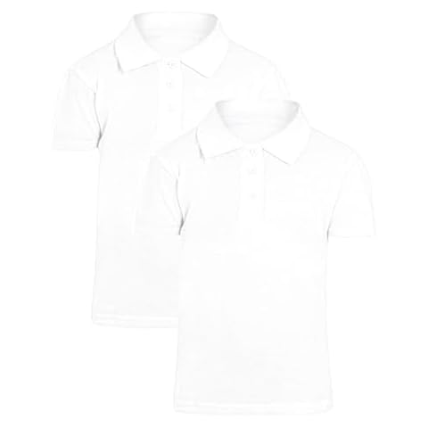Polo blanc Panzy pour filles Cover