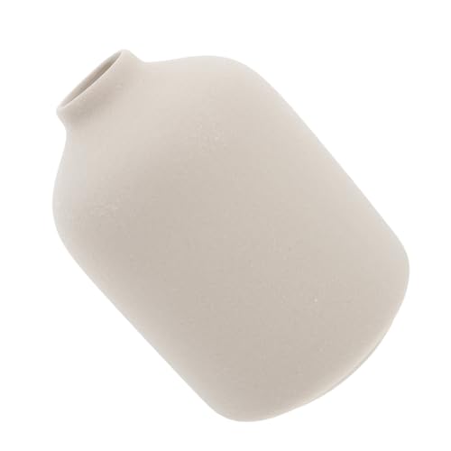 GALPADA Jarrón De Cerámica Blanca Jarrón Pequeño De Estilo Minimalista Maceta Moderna De Cerámica para Centros De Mesa para Escritorio
