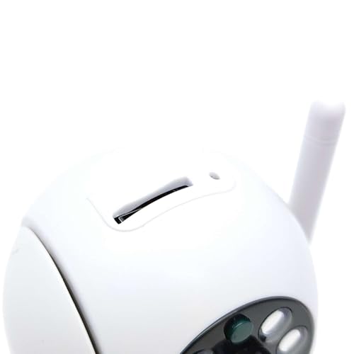Câmera de Vigilância Giratório Ip Wi-Fi Full HD 1080P com Visão Noturna e Detecção de Movimento para