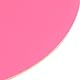 WOOXGEHM Acryl Plattenspielermatte für 12 Zoll Plattenspieler, Geräuscharme, Antistatische Rutschmatte, Acryl Schallplattenteller Slipmat (Transparentes Rosa)