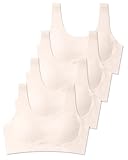 SALIA GIRL Training Bras for Girls 10-16 Sports Seamless Bra with Removable Padding Bras, Medium