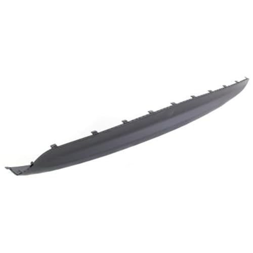 Fitrite AutoParts New Rear Lower Bumper Cover For 2010-2013 Kia Forte, EX/LX Sedan Models, Black Textured, No Exhaust Cut Out KI1115100