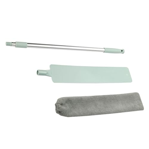 STAHAD Plumero de Microfibra Extensible Lavable para Limpieza Doméstica, Herramienta Práctica para Eliminar Polvo en Espacios Estrechos, Cabezal Flexible para Muebles y Debajo Cama