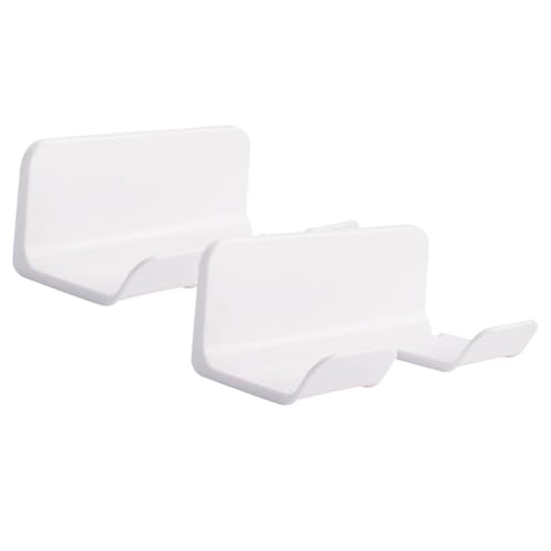 ARTSEWPLY Soporte Para Secador De Pelo 2 Piezas Sin Perforación Montaje Pared Para Baño Organizador Práctico y Funcional