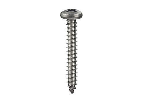 Masidef: Member of the Würth Group KY4564213 - Tornillos autorroscantes con cabeza cilíndrica, acero inoxidable, 4,2 x 13, 16 unidades, estándar