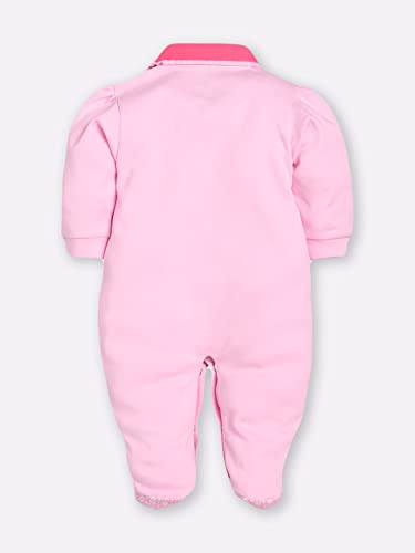 Image of BABY GO 0-3M /3-6M Full Sleeve 100% Soft Cotton Romper /jumpsuit /Sleepsuit /Nightsuit /Infant Wear /Clothes for New Born Baby Girls