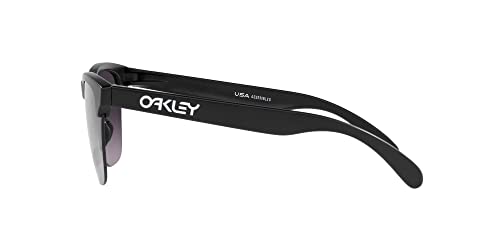 Image of Oakley Man Sunglasses Matte Black Frame, Prizm Sapphire Lenses, 63MM