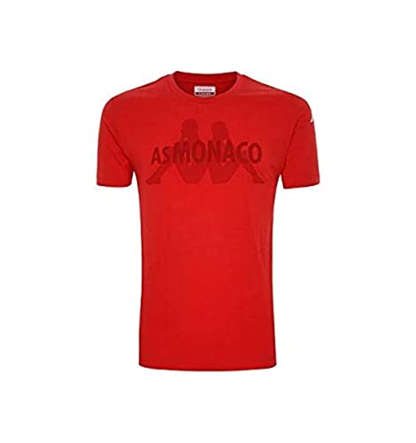 Kappa - T-Shirt Avlei As Monaco pour Garçon - Rouge - Taille 10Y