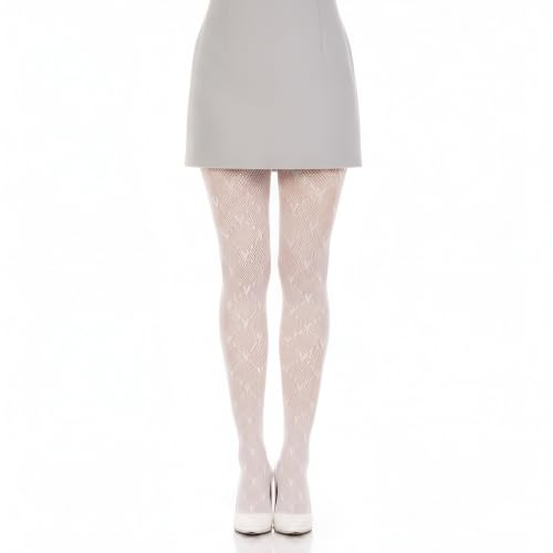Image of Millennials In Motion Sheer Elegance Patterned Tights
