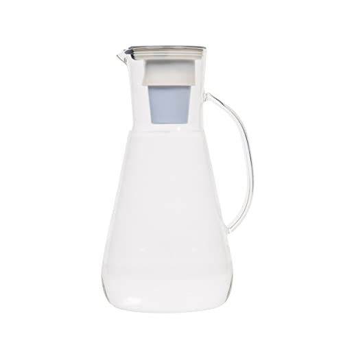 Hydros | 64Oz Water Filter Glass Pitcher | Powered By Fast Flo Tech | 60 Second Quick Fill-Up | 8 Cup Capacity Pitcher | Bpa Free #TOP8