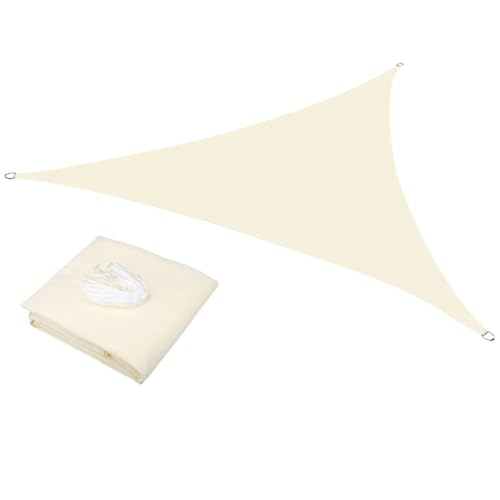 Voile d'ombrage triangulaire imperméable protégeant du soleil - 2
