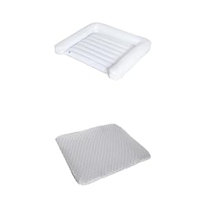 roba aufblasbare Wickelauflage mit Bio-Spannbezug