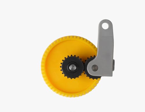 Official Bambu Lab Hardened Steel Extruder Gear Assembly Hot End Gear Kit with Aluminum Handle Assembly, for Bambu lab X1, X1C, Carbon P1, P1P, P1S 3D Printers