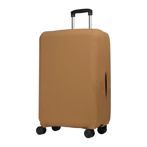 PATIKIL Luggage Cover, Suitcases Covers Elastic Carry on Protector Washable Scratch-Resistant Fits 25-28 Inch Luggage for Travel Business Trips, Brown