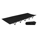 JIEBWCHA Camas de Camping, Cama Plegable Ligera para Camping, Colchoneta Portátil para Viaje Senderismo Aventuras al Aire Libre Hogar Invitados Mochileros