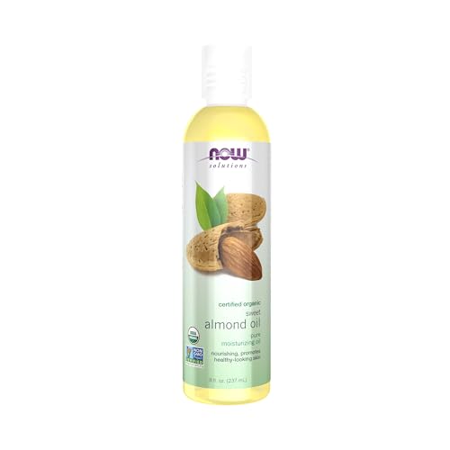 Now Foods Organic Almond Oil, 8 Oz