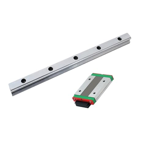 Rail linéaire miniature MGWR12 et chariot MGW12H longueur 250mm