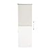 Relaxdays Estor Opaco Térmico, Sistema Klemmfix sin Taladrar, Poliéster-Aluminio-Plástico, 70x210 cm, Beige