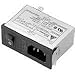 06AR2, Power Entry Module EMI Filtered M 3 POS 115VAC/250VAC 6A Switch/Fuse ST 1 Port (2 Items)