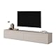 Selsey SENEY - TV-Tisch, TV-Hängeboard, Graubeige, 175 cm, Beige
