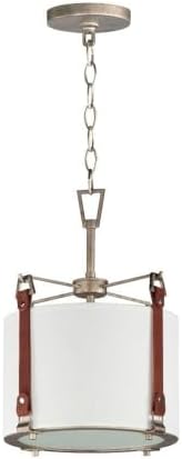 Maxim Lighting 16133FTWZBSD Sausalito - 1 Light Pendant-15.25 Inches Tall and 11.5 Inches Wide, Installation: Traditional