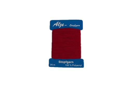 Trimz Darning Wool 10 Pack - Dark Red 20 m Skeins (100% Acrylic), 10x20m