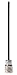 Armstrong 11-748 3/8-Inch Drive Extra Long Hex Driver Socket 1/8-Inch Bit